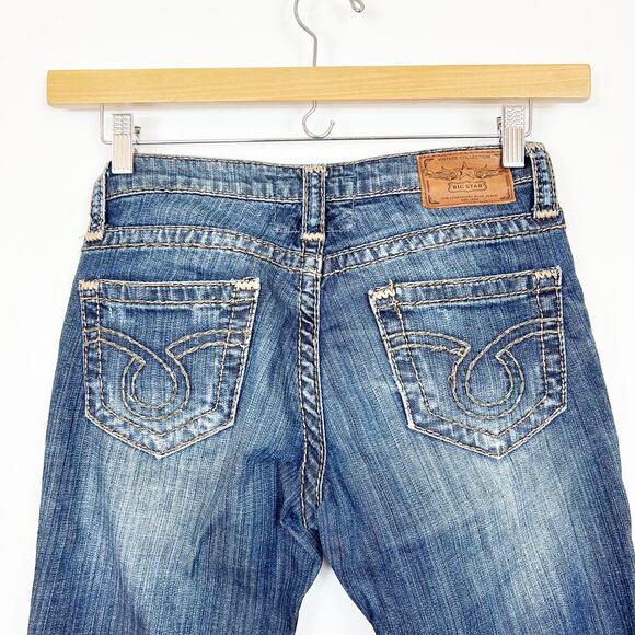 Big Star Nico Low Rise Straight Leg Jeans Women's 28L - Picture 2 of 14